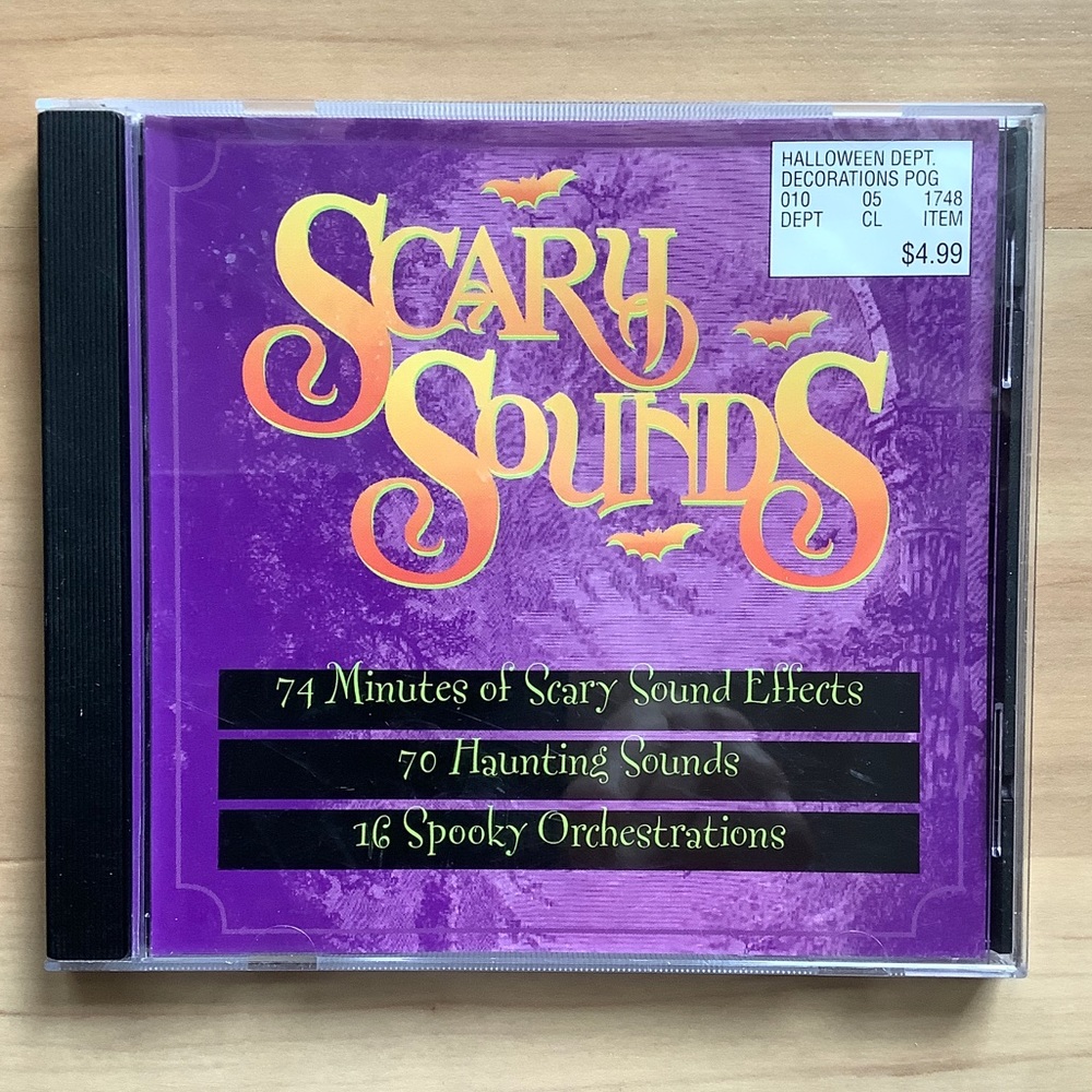 CD "Scary Sounds"